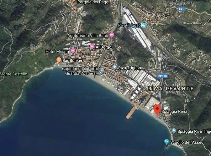 Marena - Vista Mare, A 30metri Dalla Di Rena, - Sestri Levante